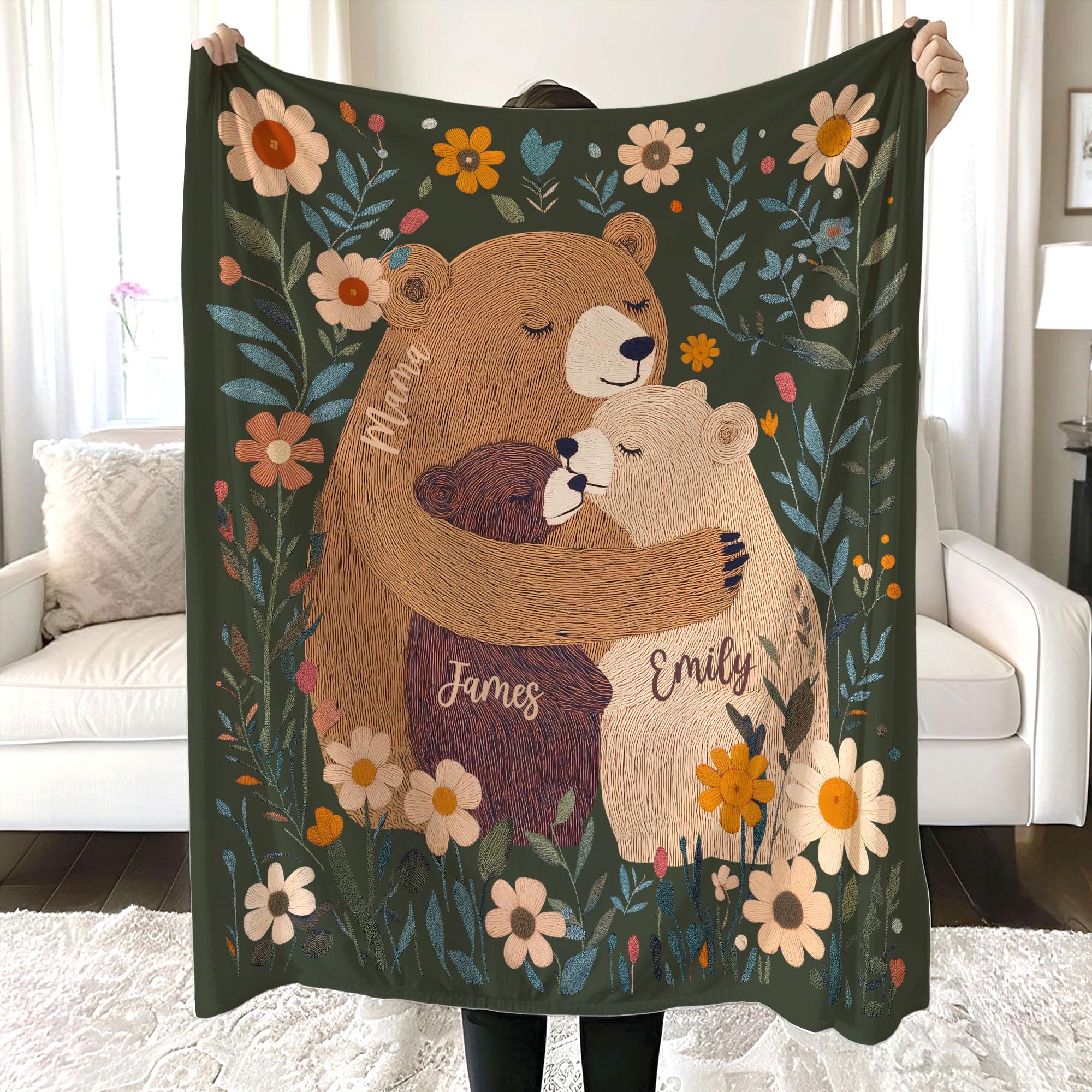Personalized Lovely Kid Blanket for Comfort & Unique | BKKid189