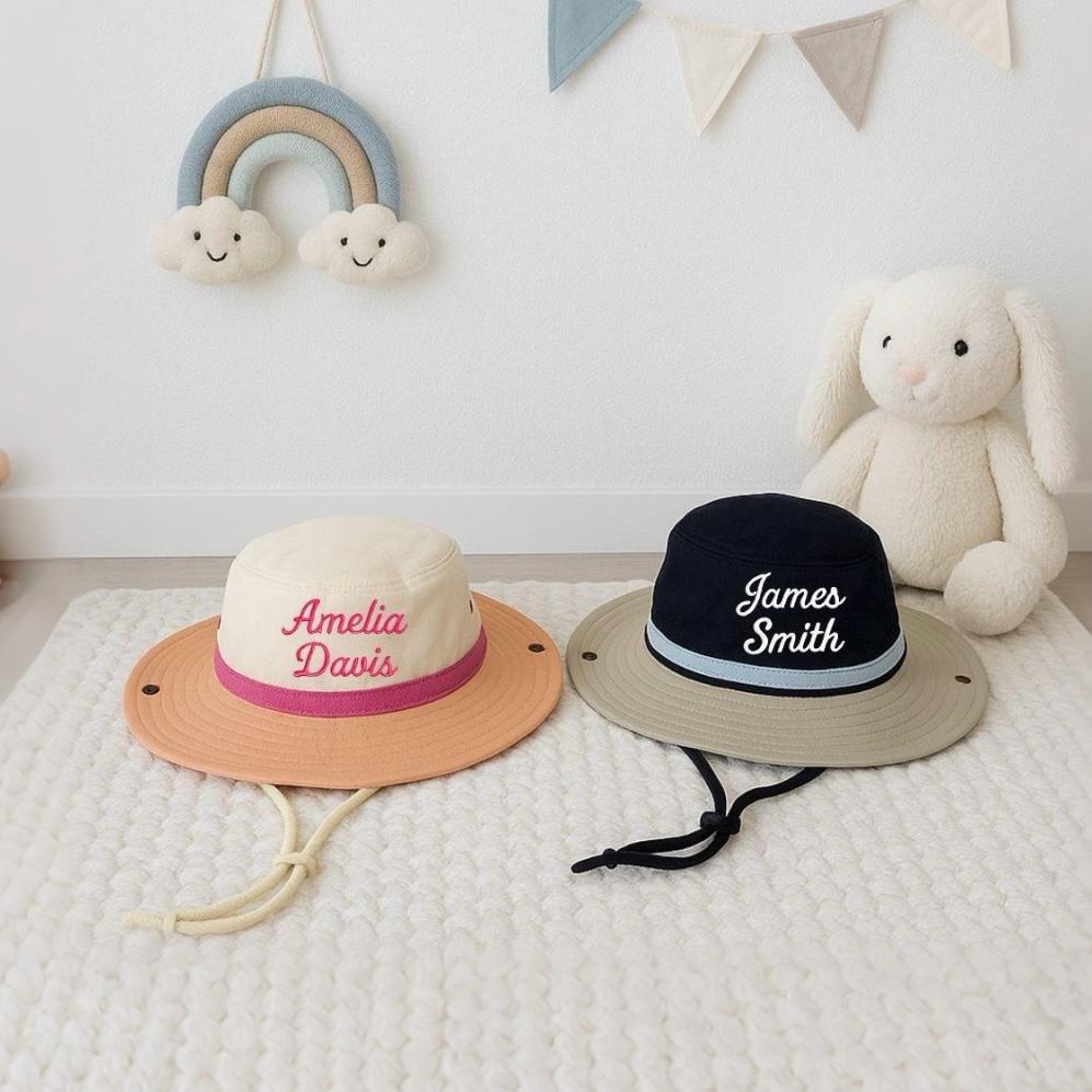 Personalized Embroidery Bucket Hat for Comfort & Unique | CWBeach193