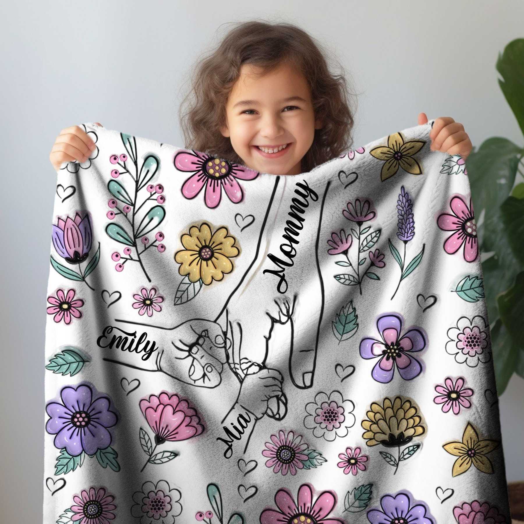 Personalized Family Name Blanket for Comfort & Unique | BKName17