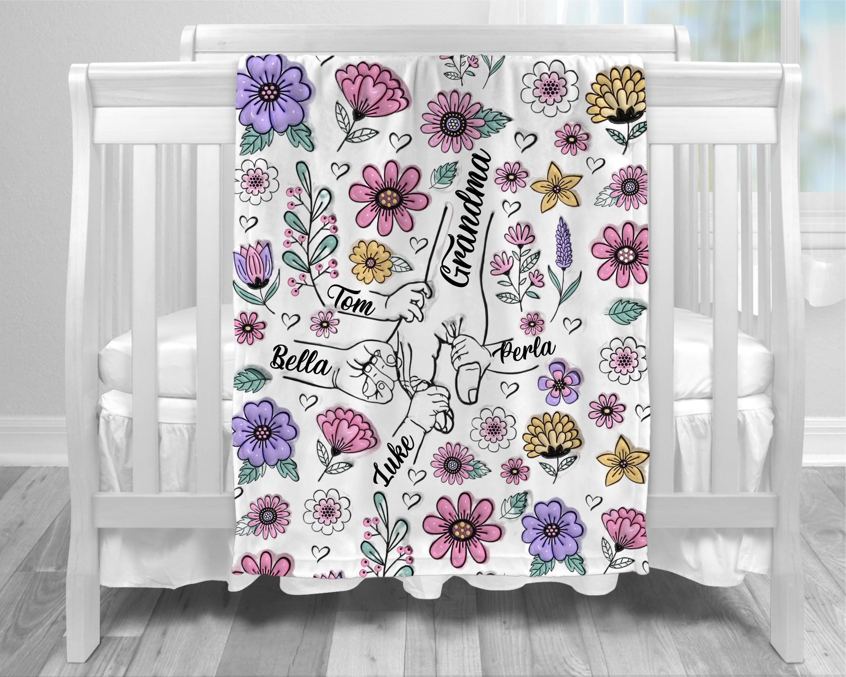 Personalized Family Name Blanket for Comfort & Unique | BKName17