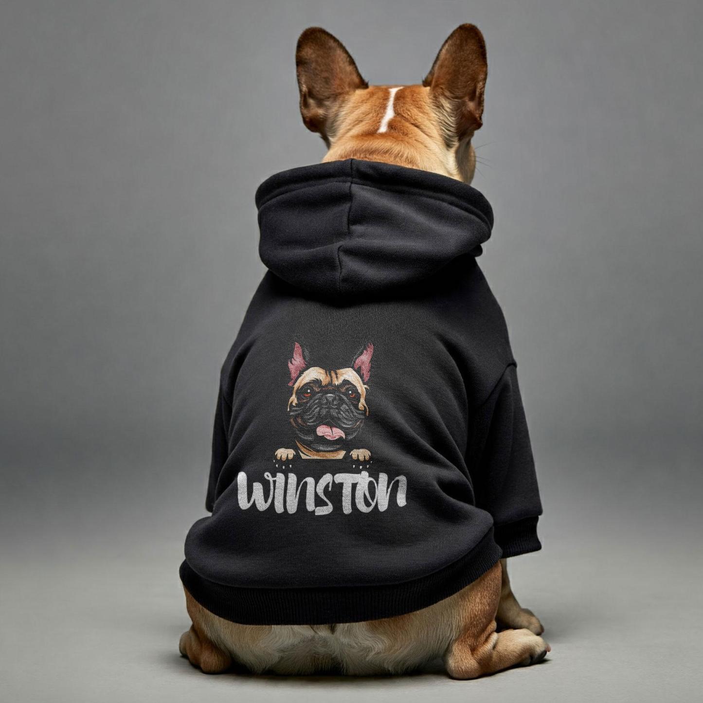 Personalized Funny Pet Portrait Hoodie | BKPet415