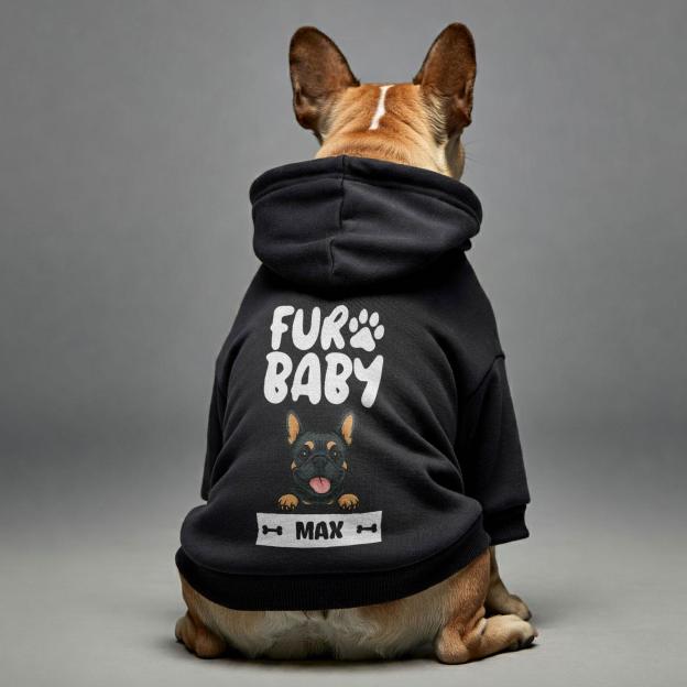 Personalized Funny Pet Portrait Hoodie | BKPet415