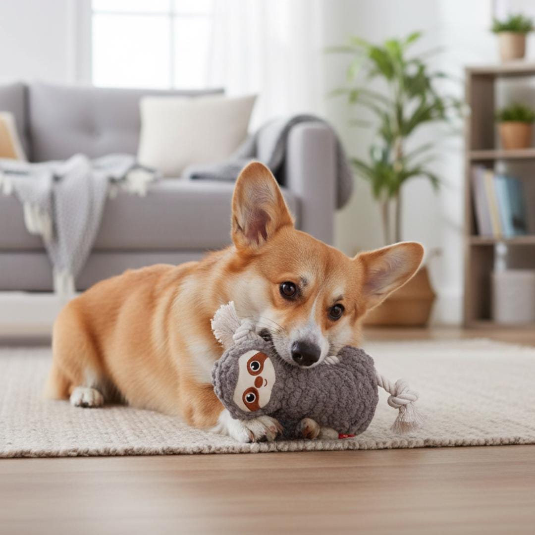 Handmade Pet Squeaky Interactive Chew Toy | BKPet396
