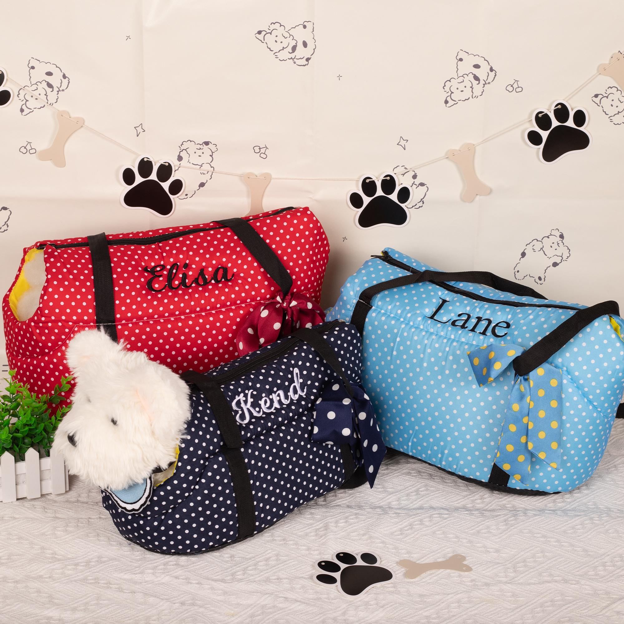 Personalized Embroidered Pet Lightweight Soft Travel Tote | BKPet465