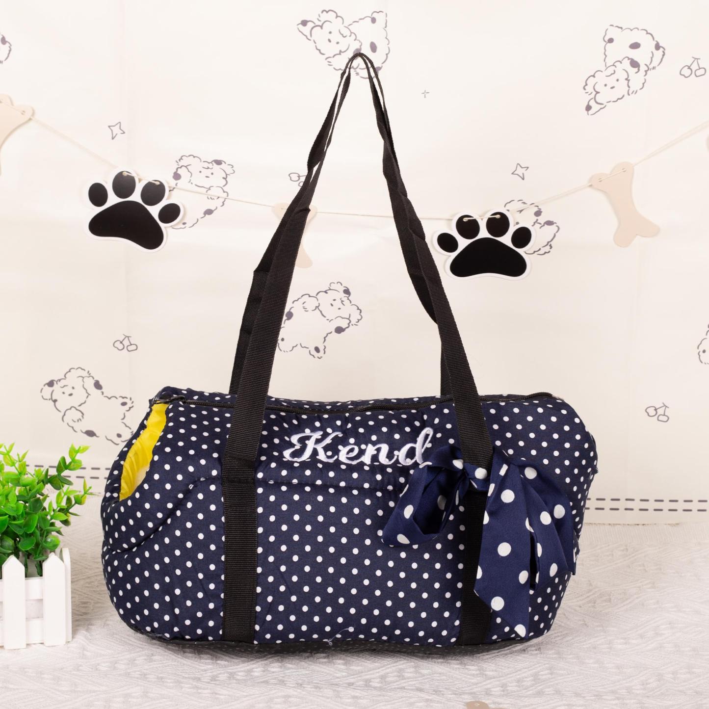 Personalized Embroidered Pet Lightweight Soft Travel Tote | BKPet465