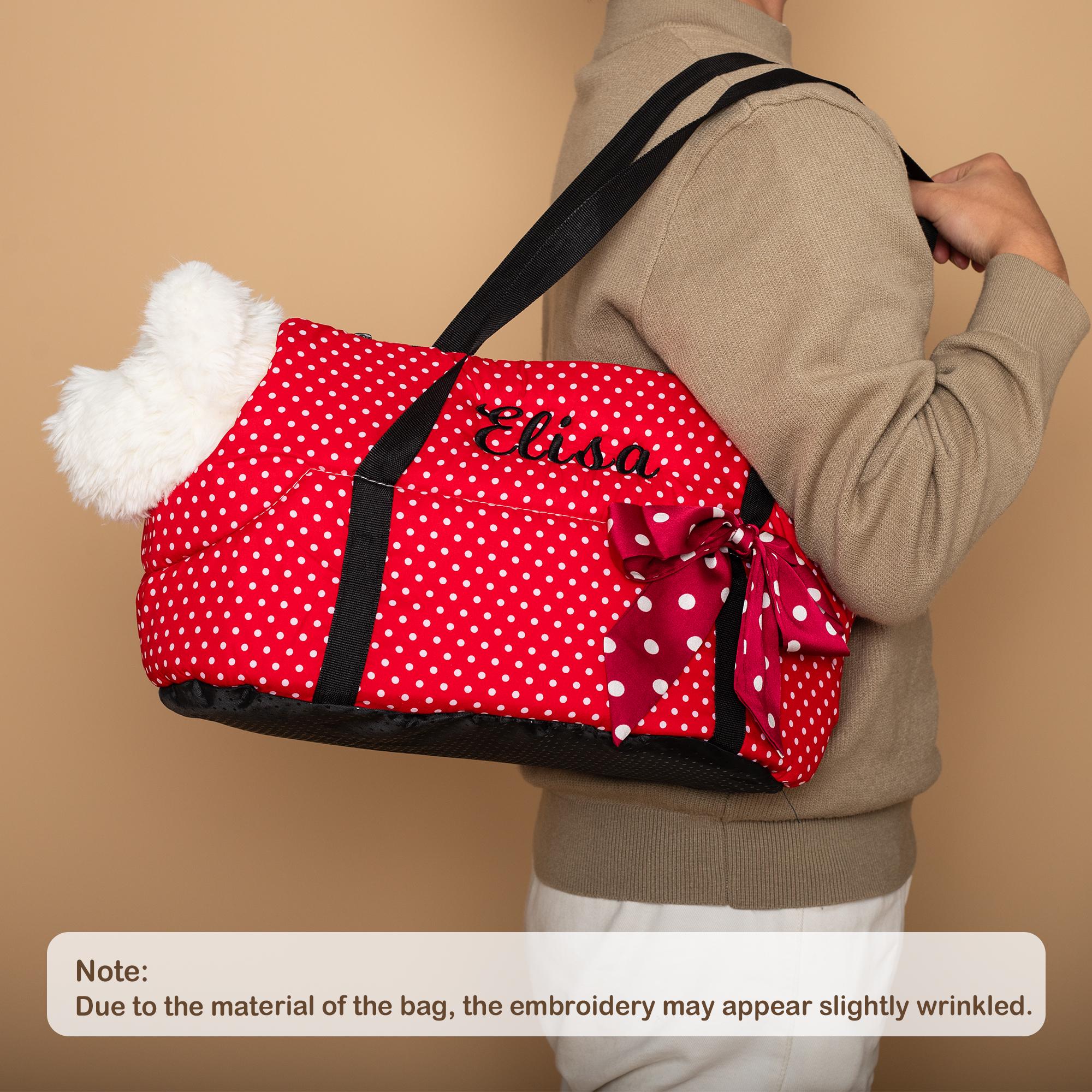 Personalized Embroidered Pet Lightweight Soft Travel Tote | BKPet465