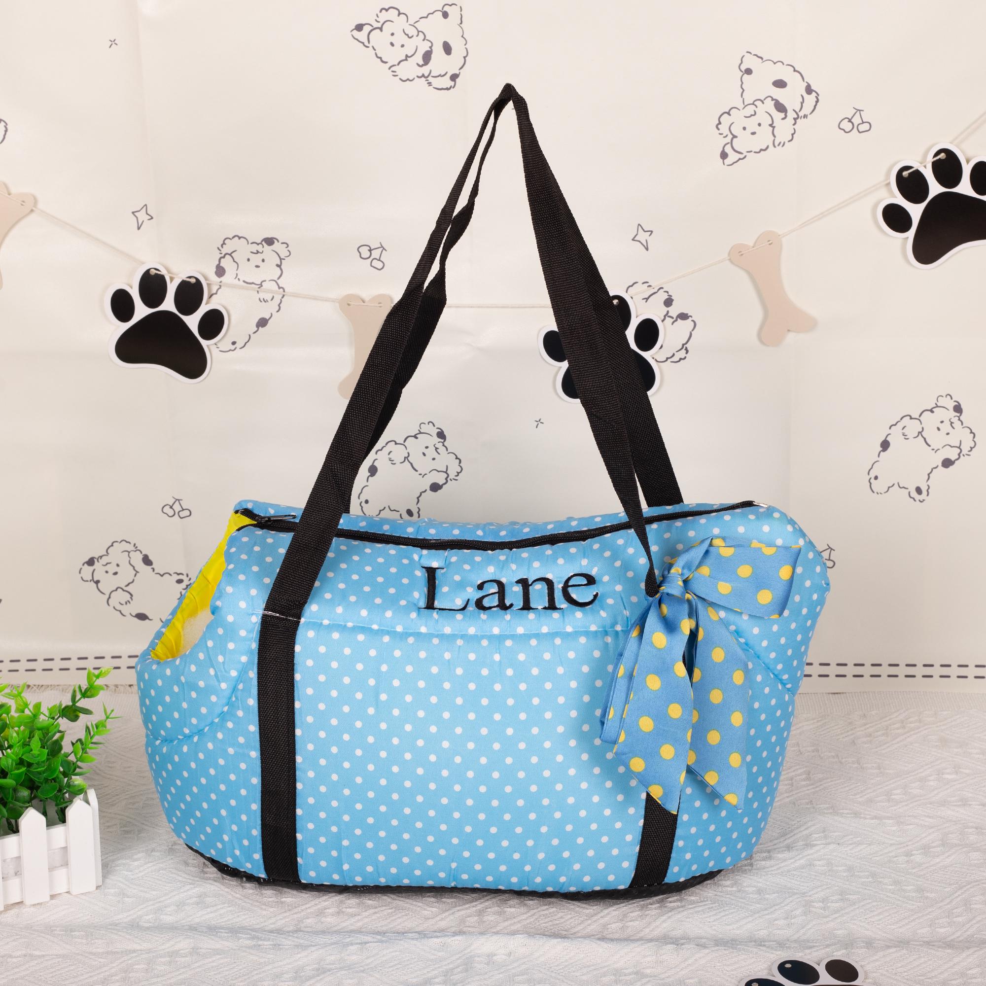 Personalized Embroidered Pet Lightweight Soft Travel Tote | BKPet465