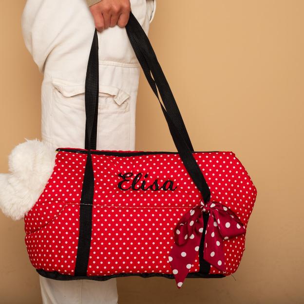 Personalized Embroidered Pet Lightweight Soft Travel Tote | BKPet465