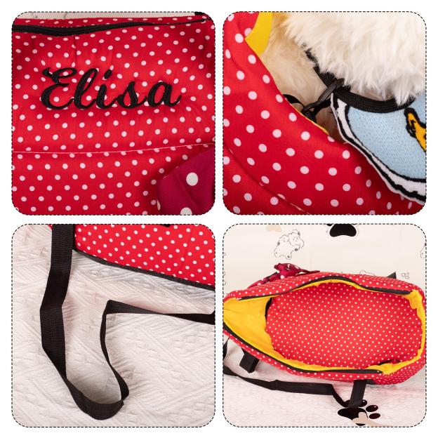 Personalized Embroidered Pet Lightweight Soft Travel Tote | BKPet465