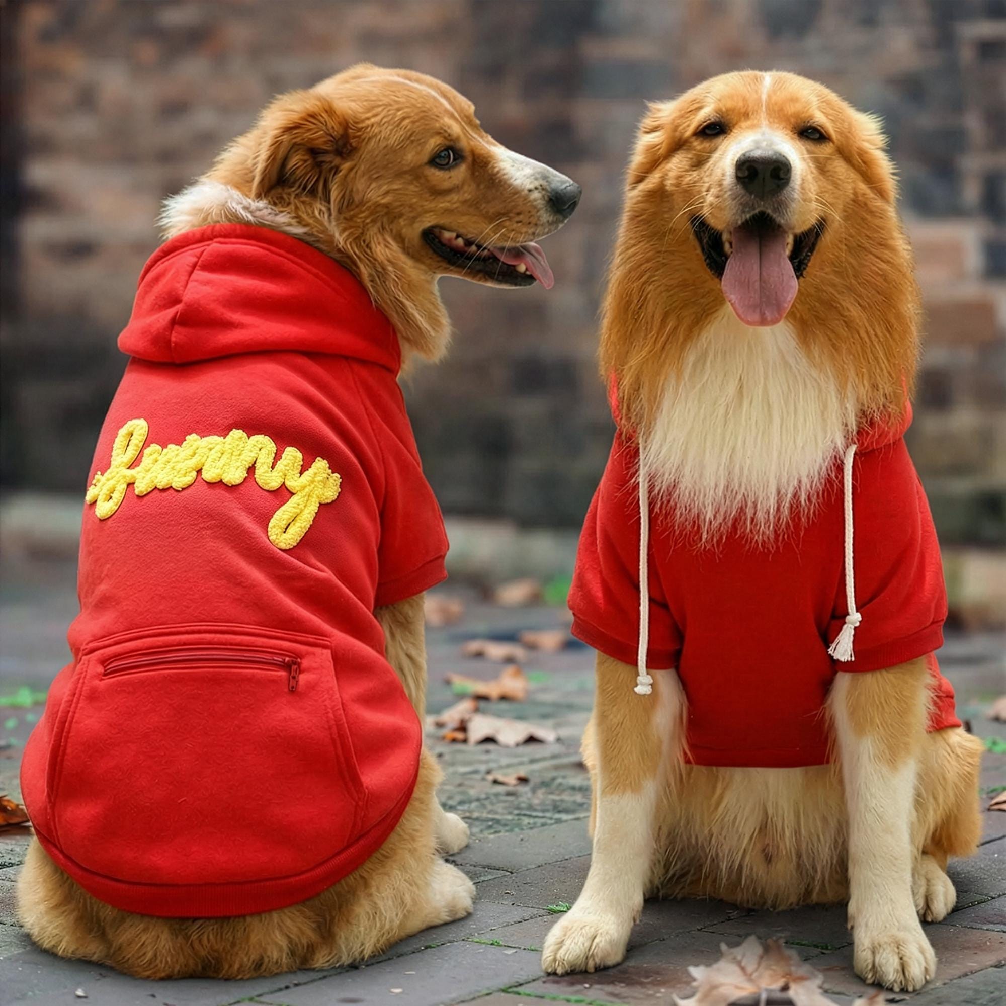 Personalized Warm Large Size Puppy Hoodie for Comfort & Unique | BKPet254