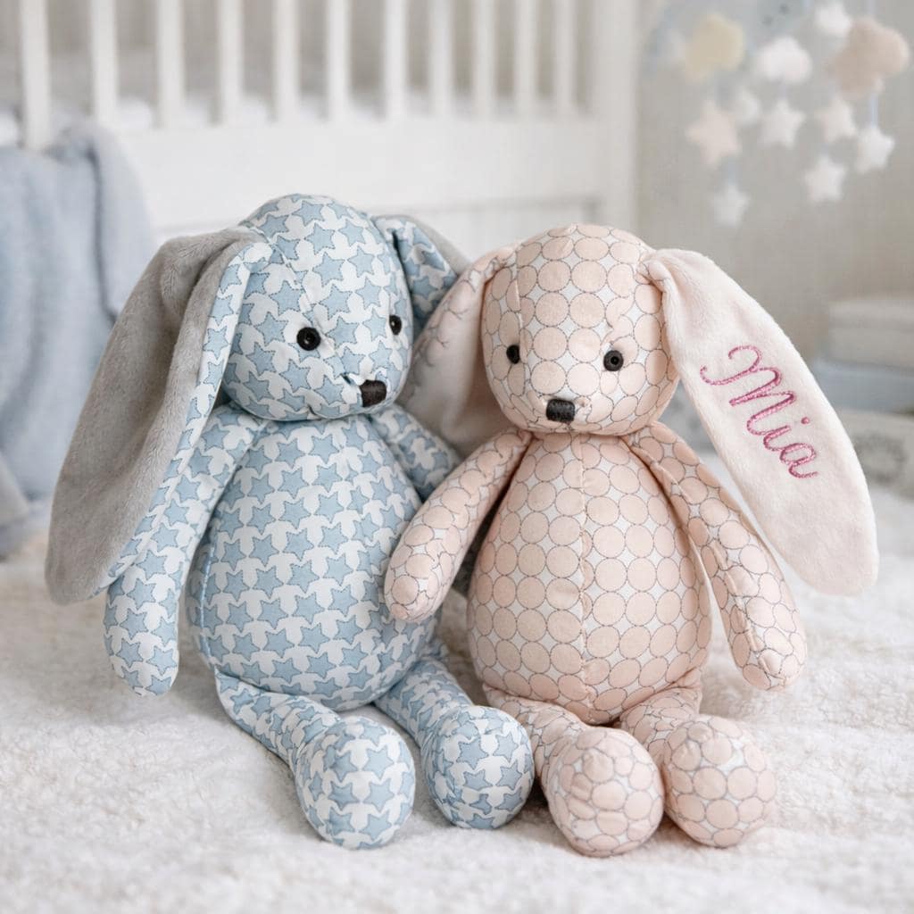 Personalized Embroidered Adorable Rabbit Plush Toy | CWToy180