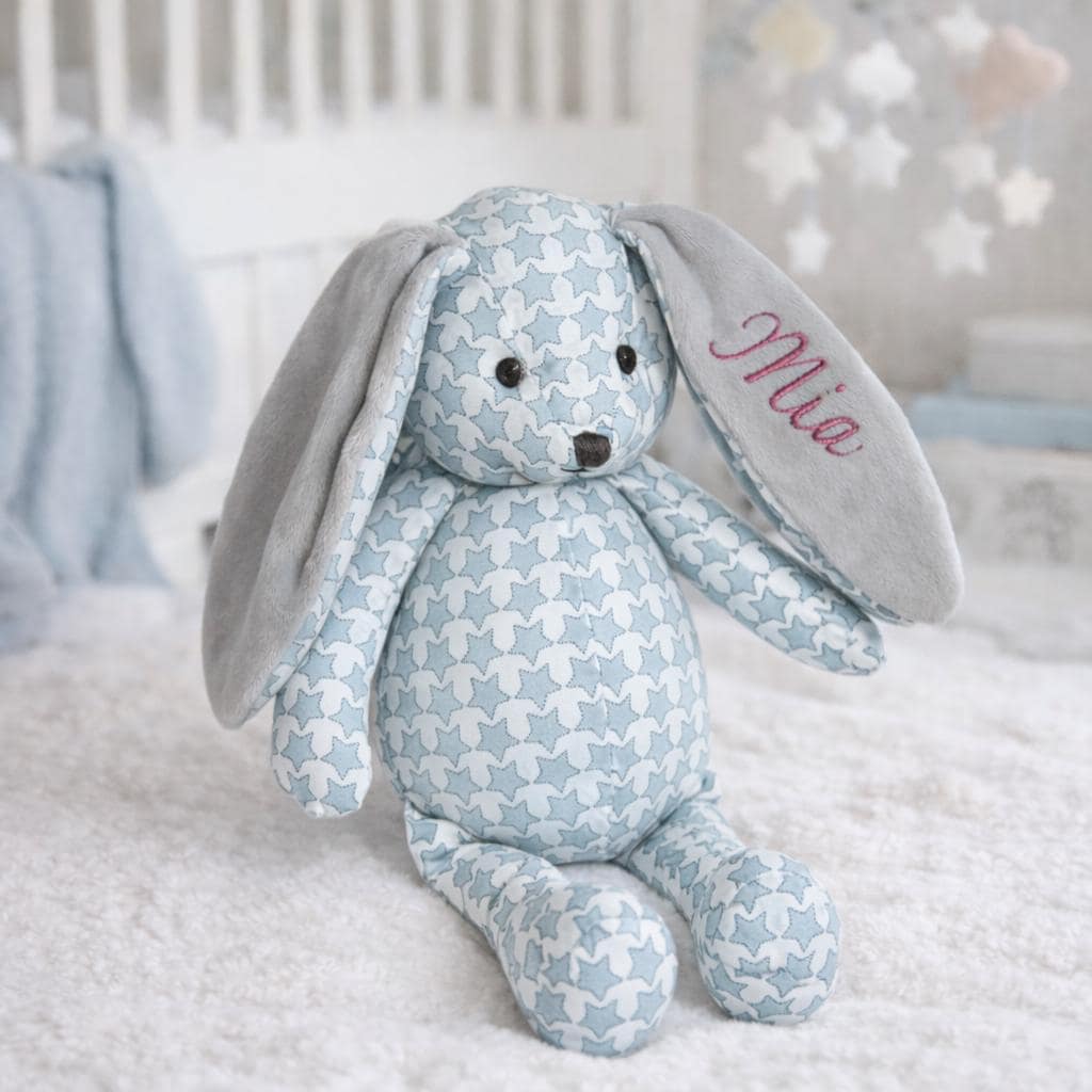 Personalized Embroidered Adorable Rabbit Plush Toy | CWToy180