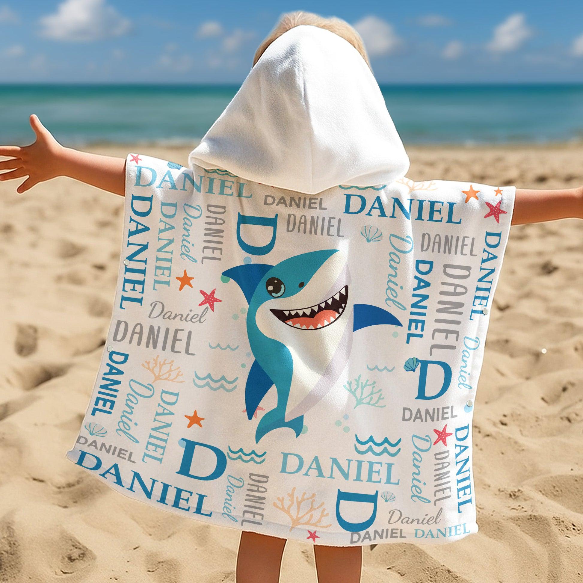 Personalized Hooded Beach Towel for Summer & Beach | CWHTowel47