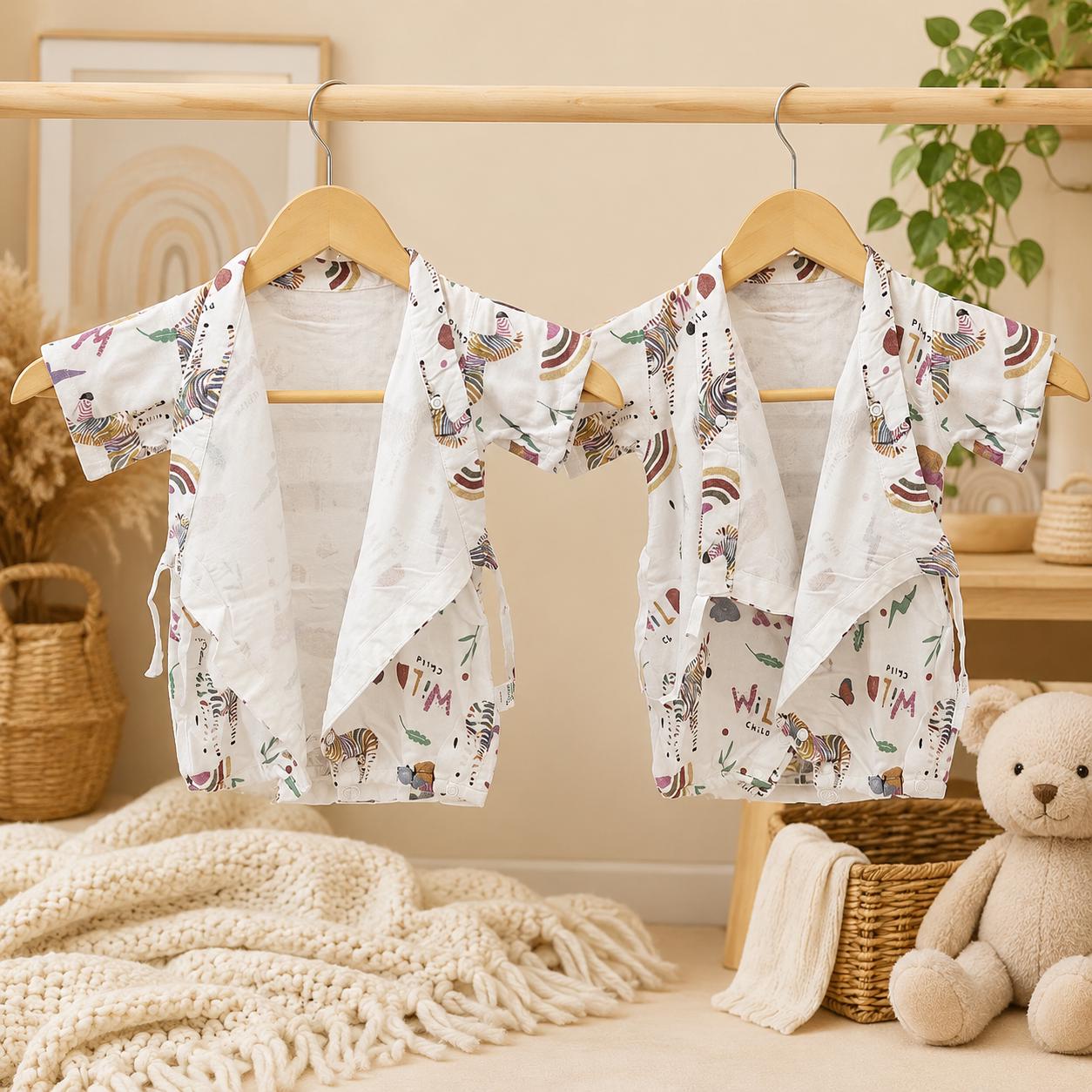 Personalized Baby Kimono Romper | CWBaby510