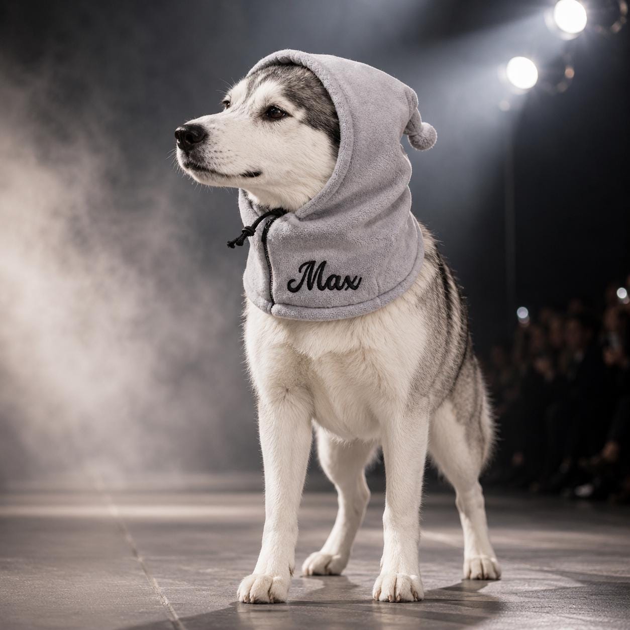 Personalized Embroidered Pet Winter Warm Cozy Fleece Hat | BKPet388