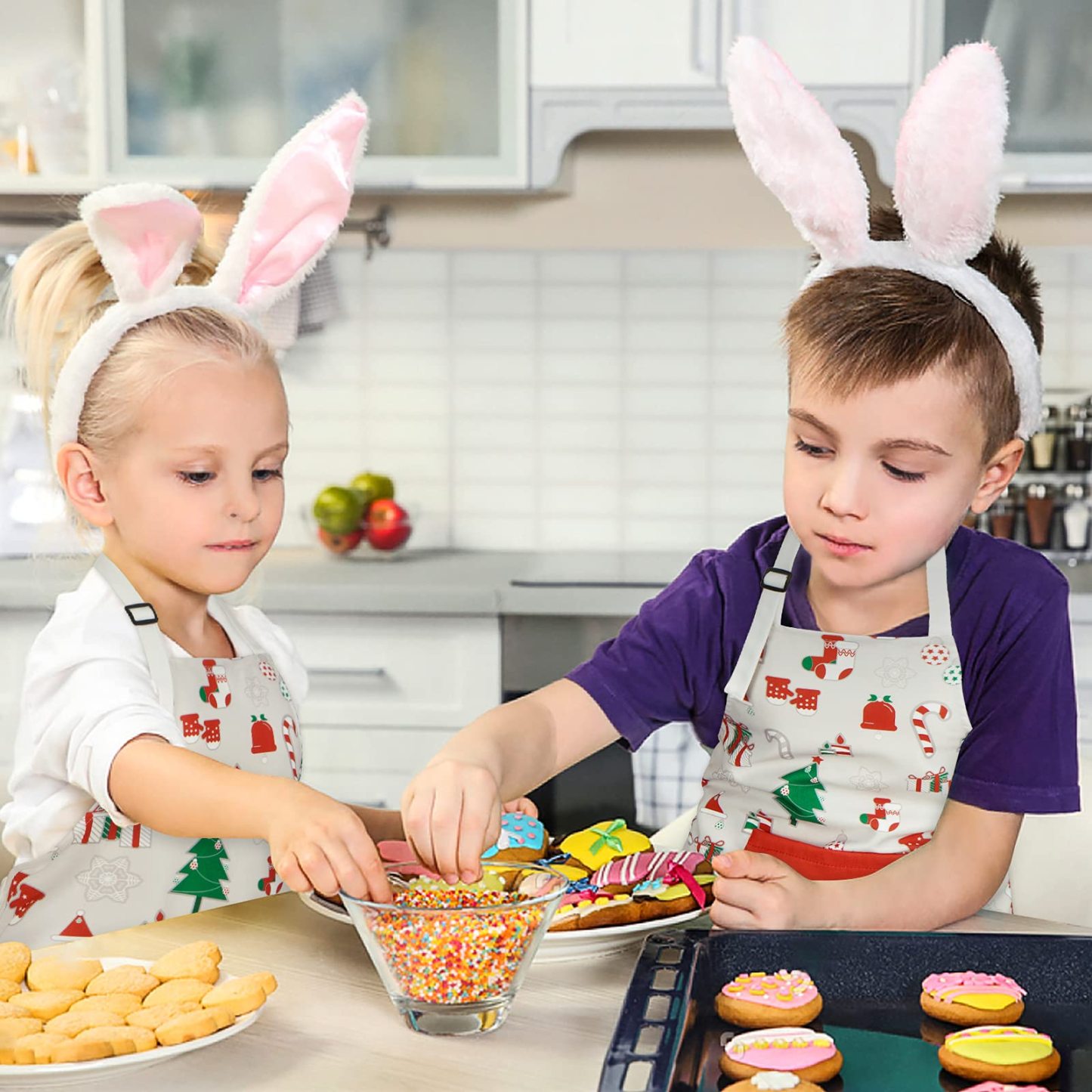 Chrismas Cute Design Kids Apron | Apron27