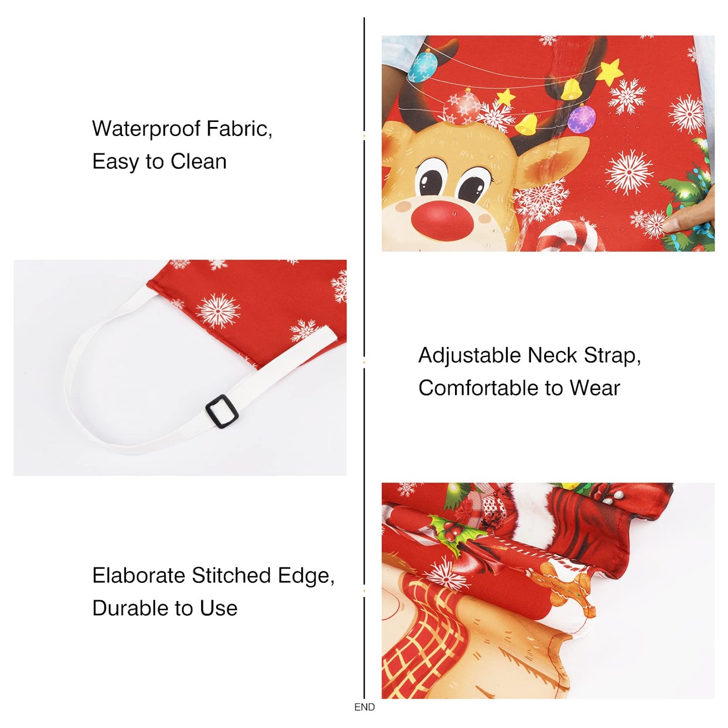 Chrismas Cute Design Kids Apron | Apron28