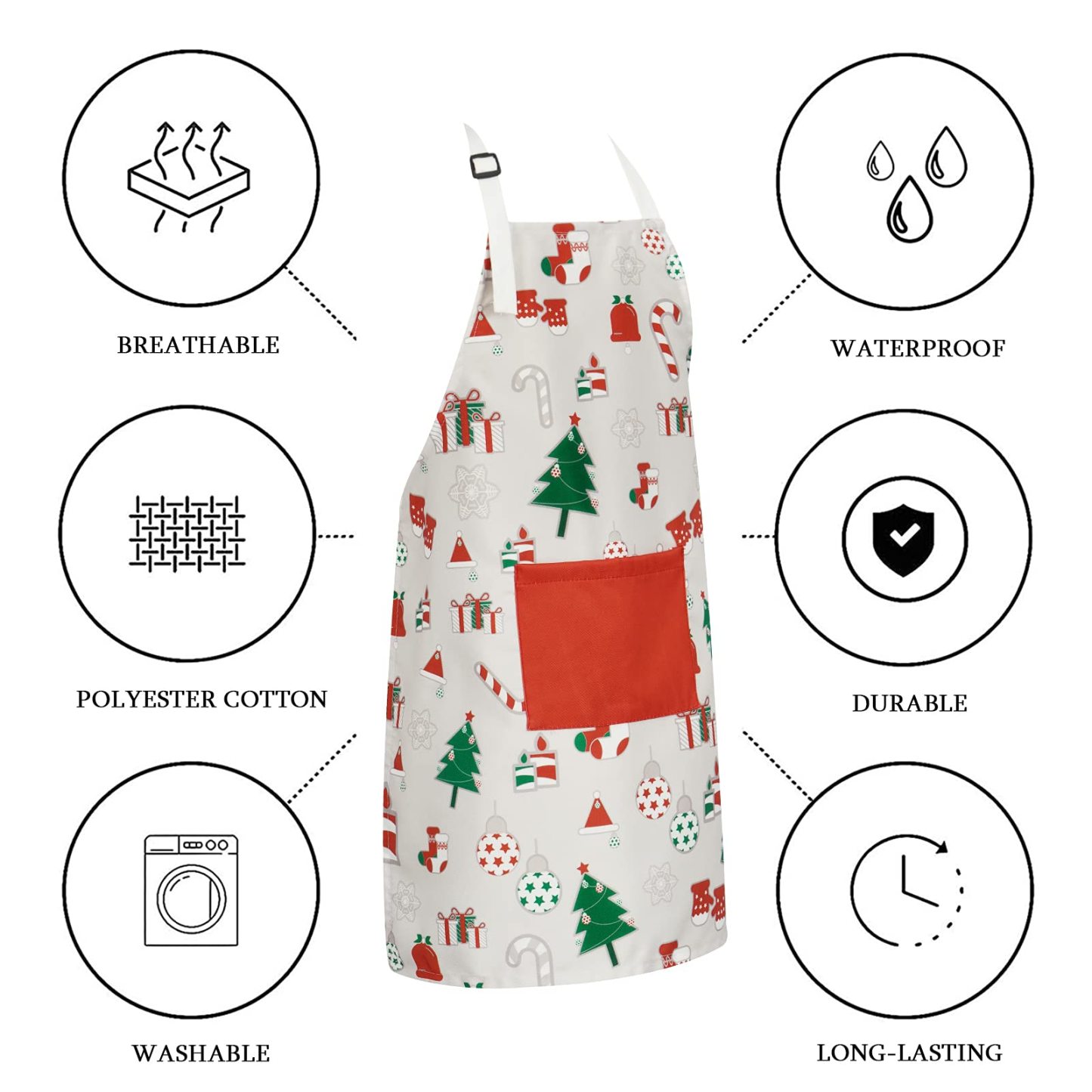 Chrismas Cute Design Kids Apron | Apron27