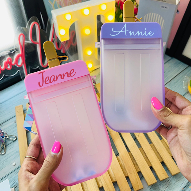 Personalised BPA Free 10oz Kid Color Changing Popsicle Bottles | YouBottle68