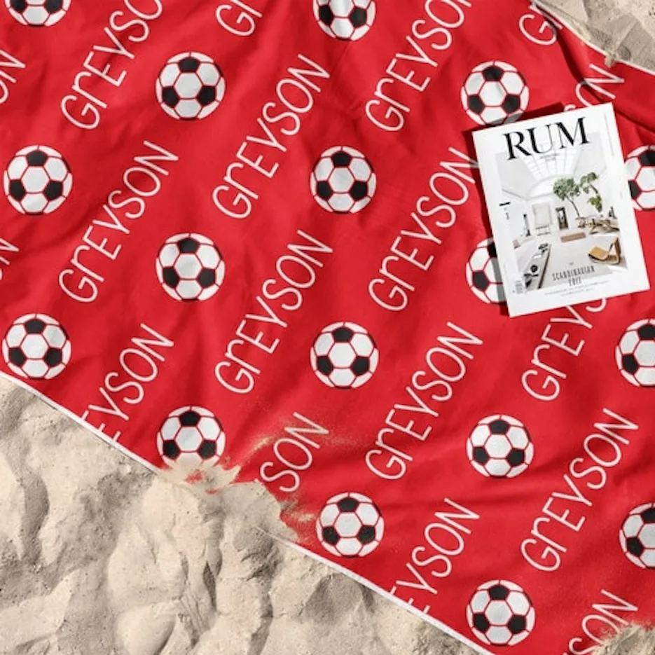 Personalized Lovely Kid Towel for Summer & Beach | CWTowel103