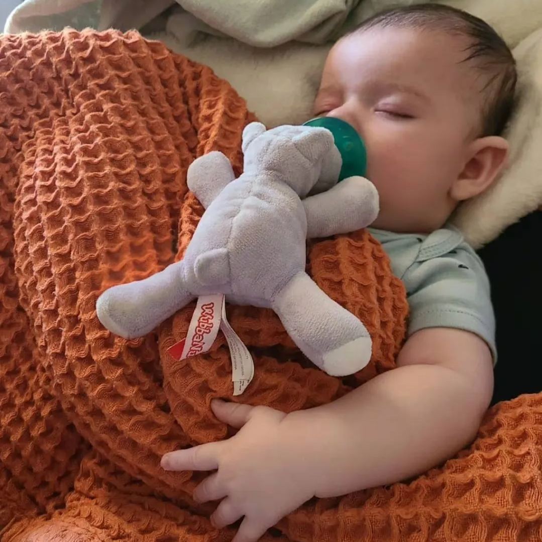 Personalized Embroidered Waffle Blanket for Comfort & Unique| CWBaby48