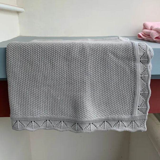 Personalized Embroidered Knit Baby Blanket for Unique Gift | CWBaby51