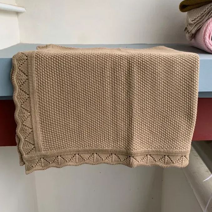 Personalized Embroidered Knit Baby Blanket for Unique Gift | CWBaby51