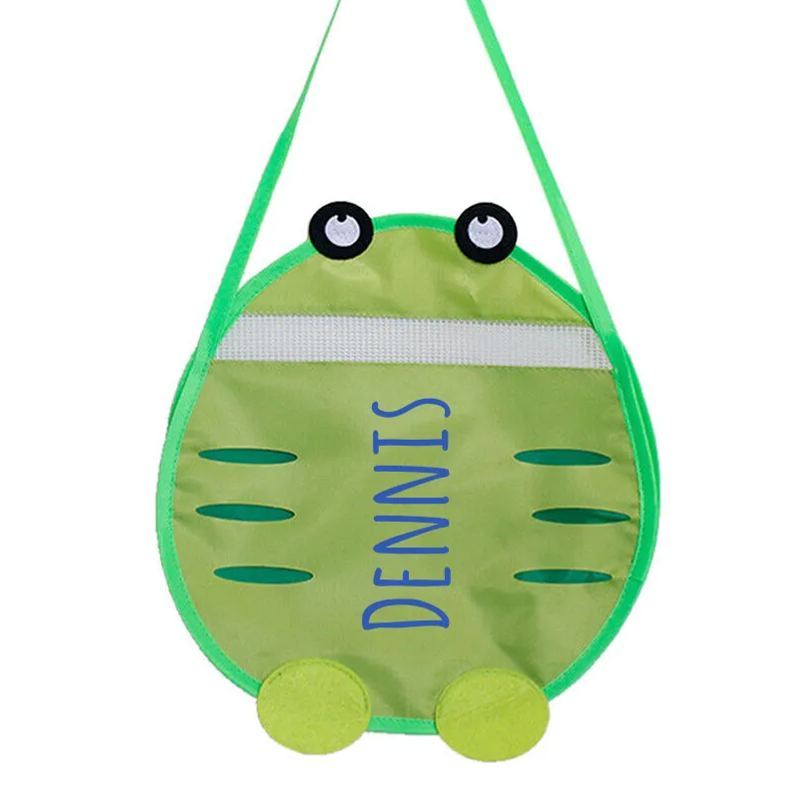 Personalized Ladybird Seashell Zipper Mesh Beach Bag | CWBeach98