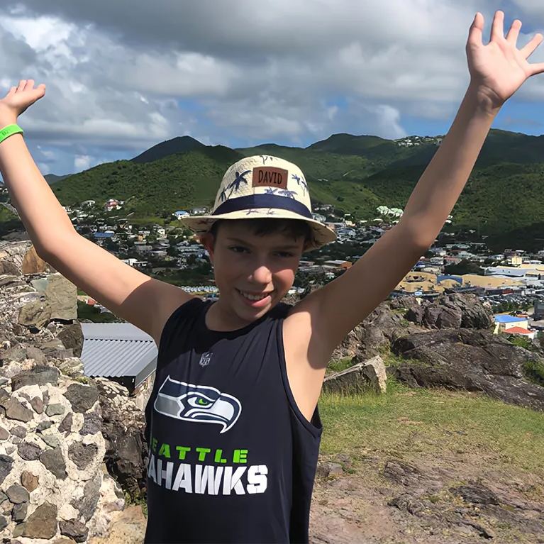 Personalized Summer Leather Patch Straw Hat for Comfort & Unique | CWBeach105