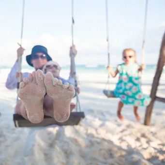 Personalized Kid's Wooden Garden Swing | CWToy50