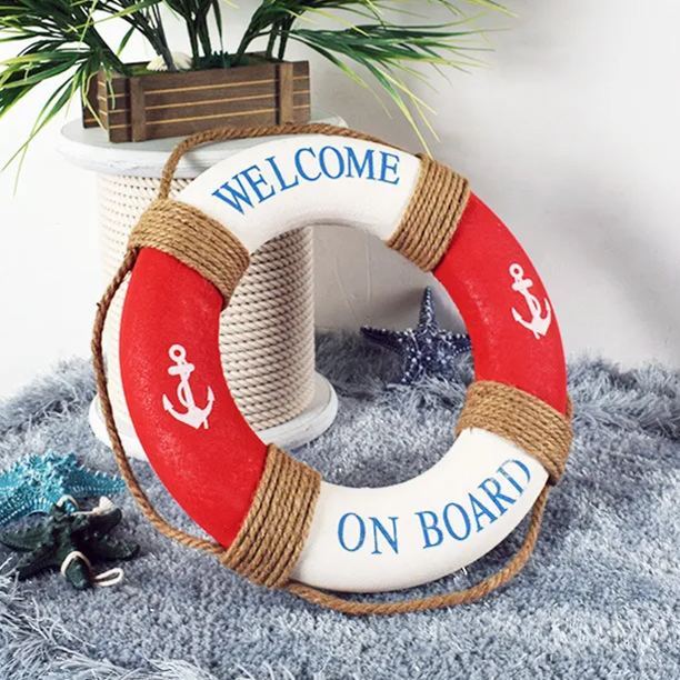 Personalized Nautical Wall Decor Life Ring | CWToy51