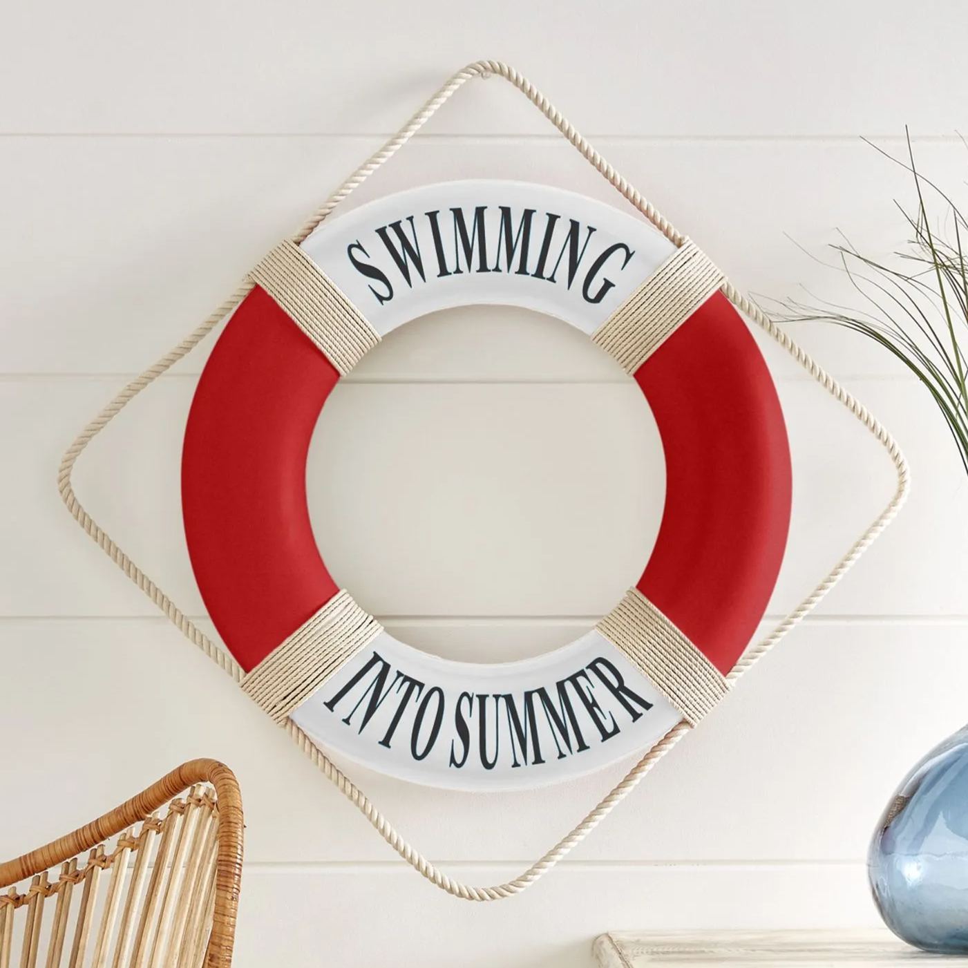 Personalized Nautical Wall Decor Life Ring | CWToy51