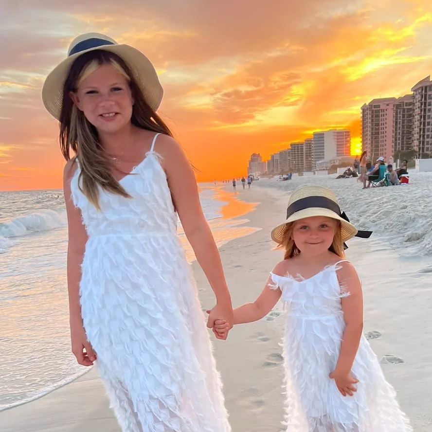 Personalized Ribbon Bow Straw Floppy Hat for Comfort & Unique | CWBeach118