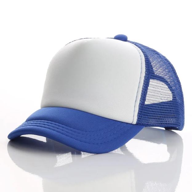 Personalized Chenille Patch Trucker Hat With Chain | CWBeach129