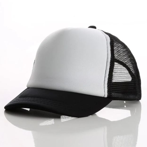 Personalized Chenille Patch Trucker Hat With Chain | CWBeach129