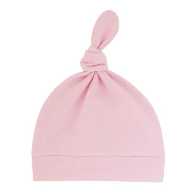 Personalized Newborn Baby Knot Hat Set | CWBaby76