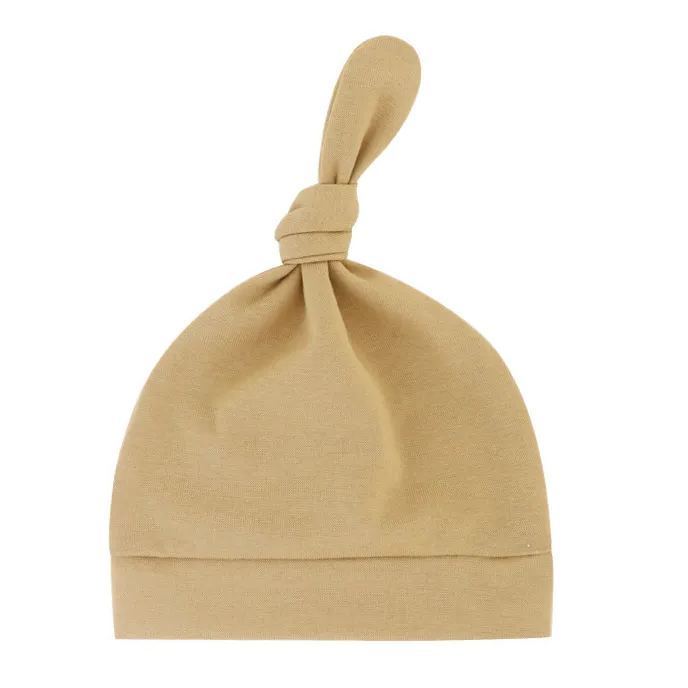 Personalized Newborn Baby Knot Hat Set | CWBaby76