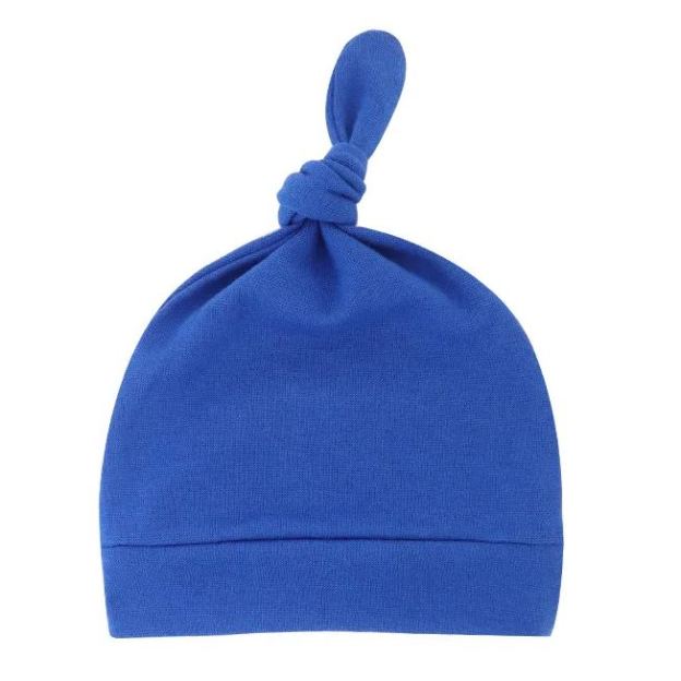Personalized Newborn Baby Knot Hat Set | CWBaby76