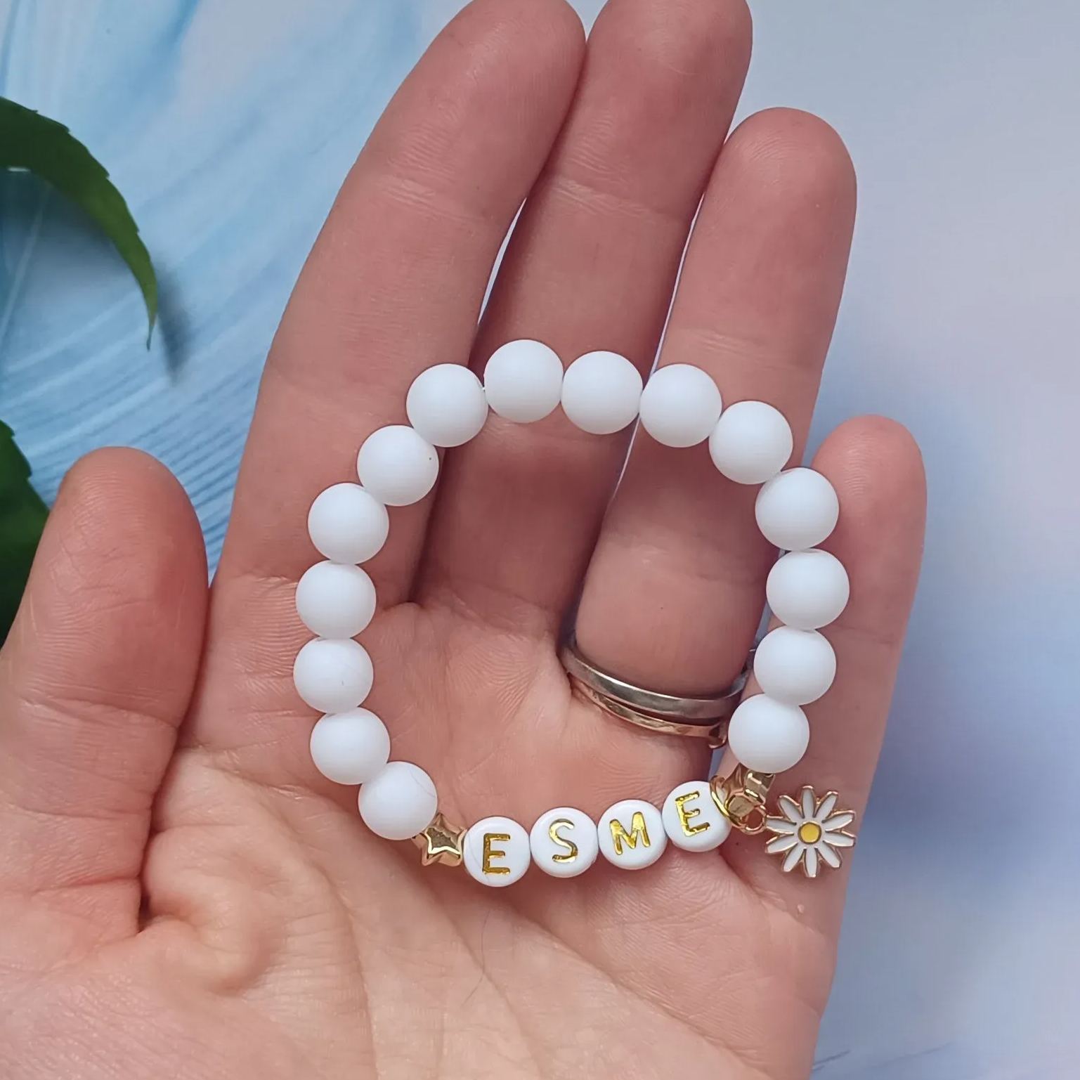 Personalized Kids Lovely Bead Bracelet | CWBeach136