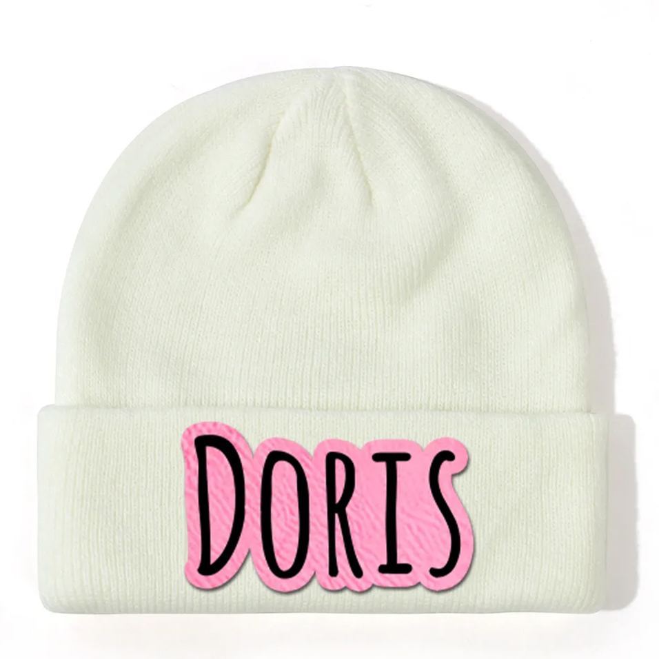 Personalized Leather Patch Beanie for Comfort & Unique | HSKid33