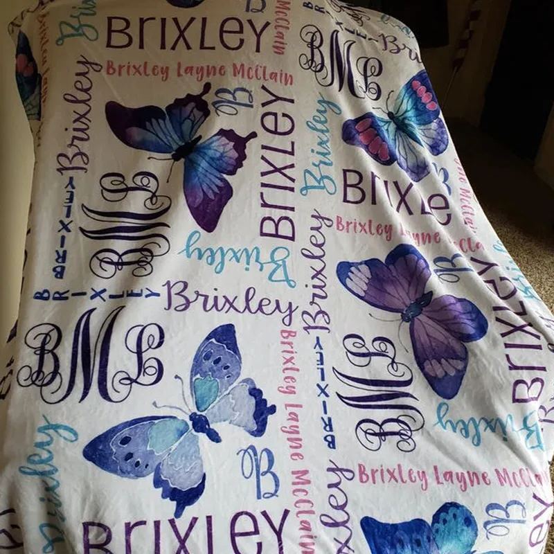 Personalized Lovely Kid Blanket for Comfort & Unique | BKKid119