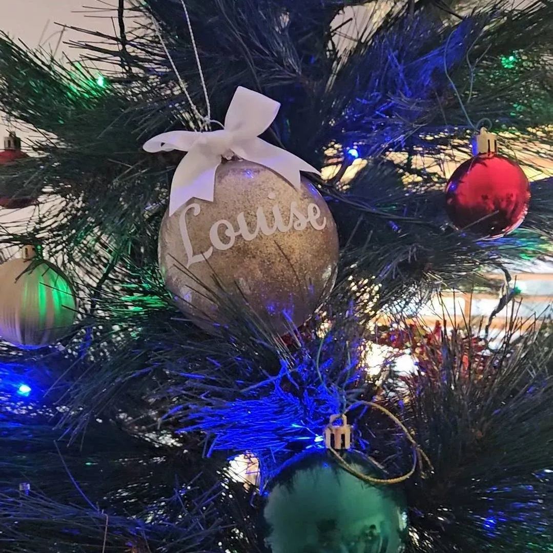Personalised Christmas Bauble Ornaments (3 pcs/ Set) | MCGift20
