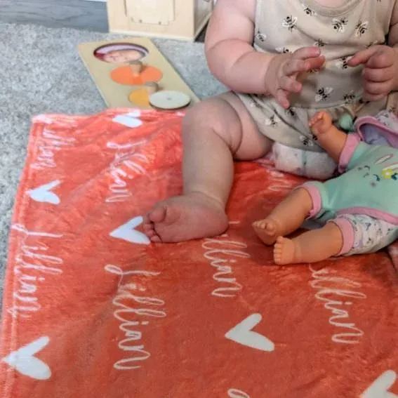 Personalized Lovely Kid Blanket for Comfort & Unique | BKKid82