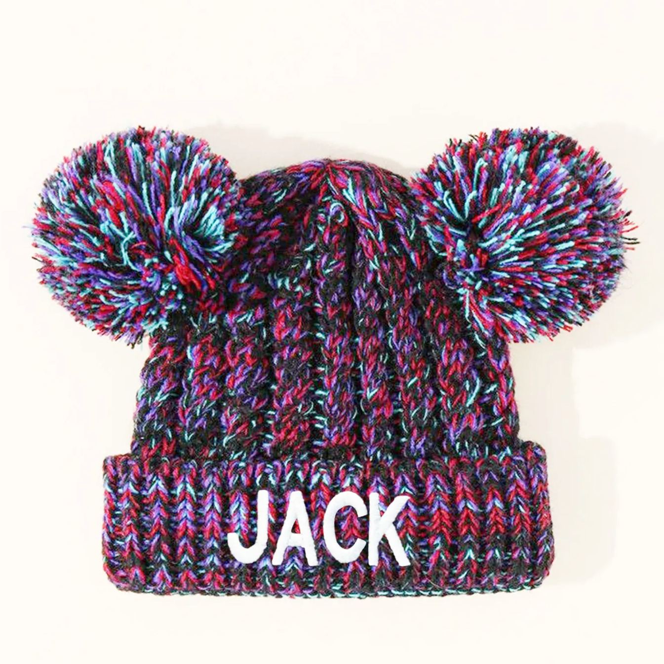 Personalized Embroidery Pom Pom Hat for Comfort & Unique | HSKid17