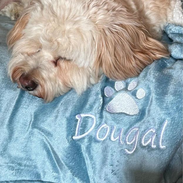 Personalized Thick Fleece Pet Blanket for Comfort & Unique | BKPet99