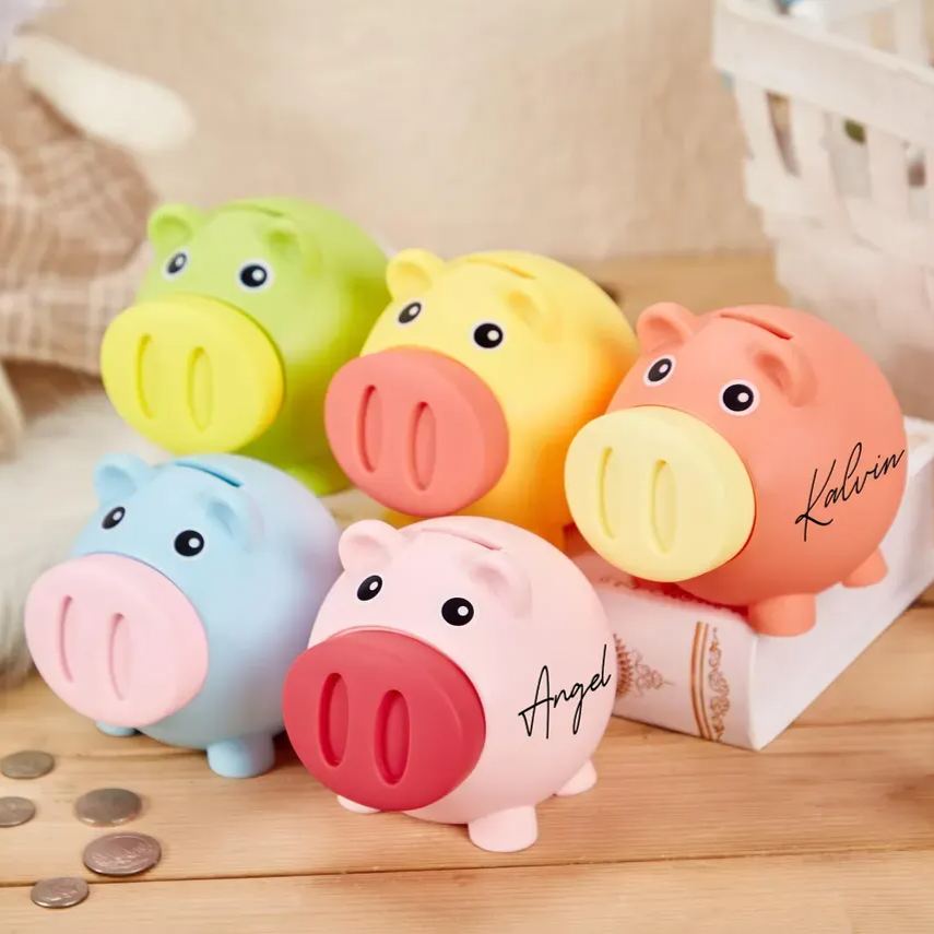 Personalized Kids Lovely Piggy Bank | CWToy89