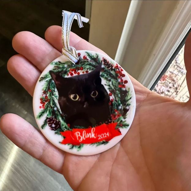 Personalized Pet Christmas Garland Ornaments Decoration | MCGift5715