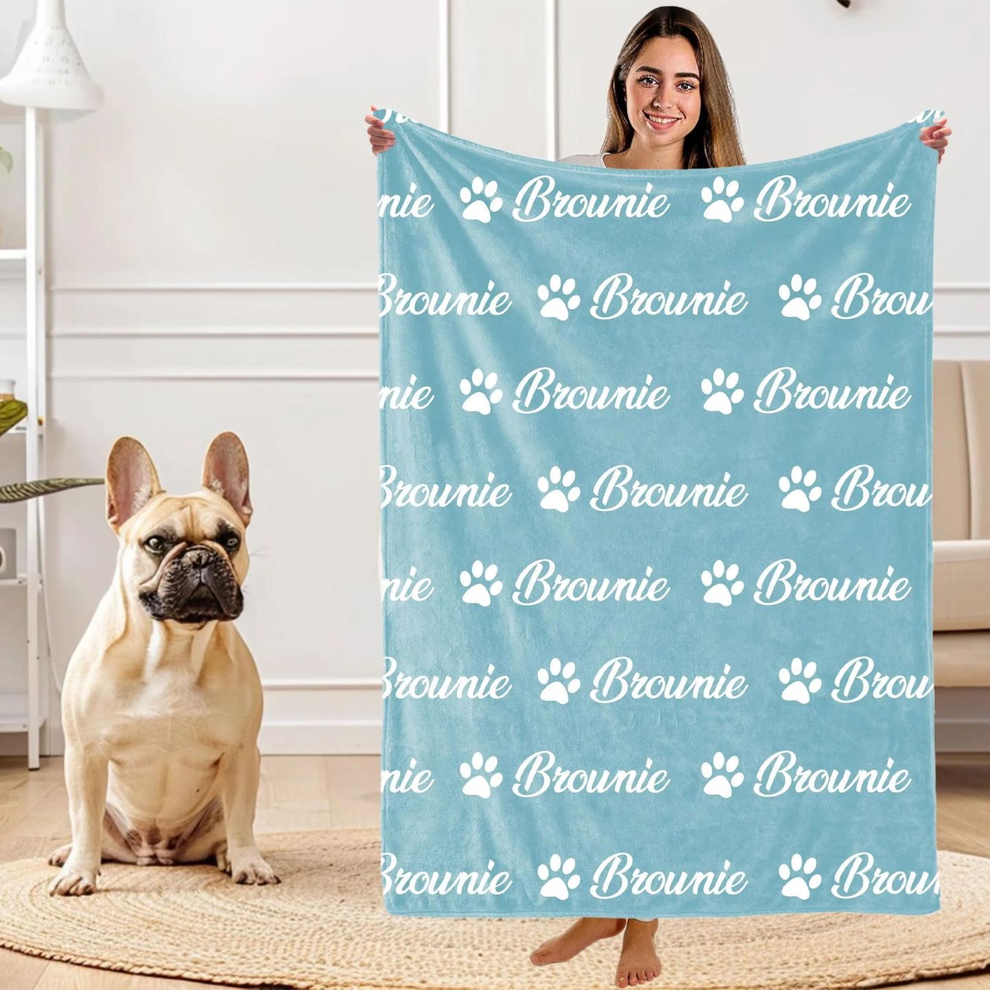 Personalized Lovely Pet Blanket for Comfort & Unique | BKPet104