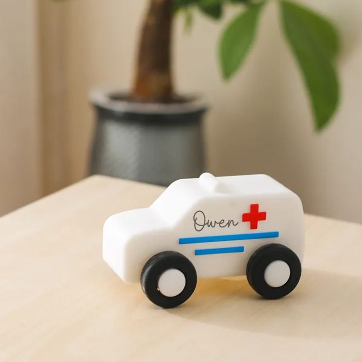 Personalized Kid Silicone Plane and Car Toy | CWToy99