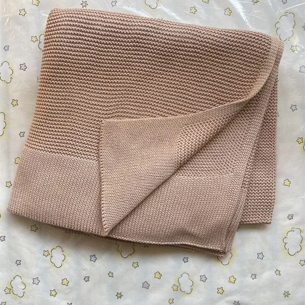 Personalized Embroidered Knit Blanket for Comfort & Unique | CWBaby30